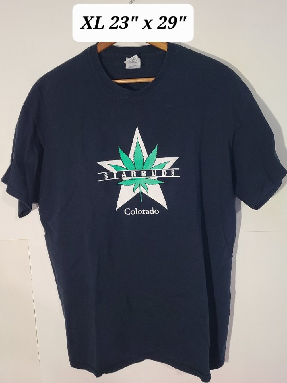 Starbuds Colorado Grow Team 2-Sided Black XL T-Shirt Weed